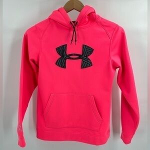 Under Armour Women's ColdGear Hot‎ Pink Hoodie (Small)